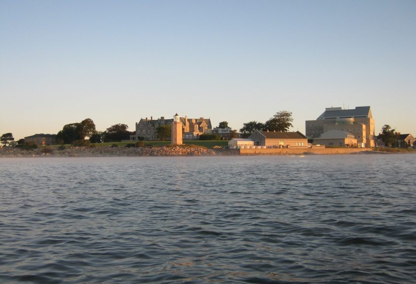 Photo of Branford House from the water